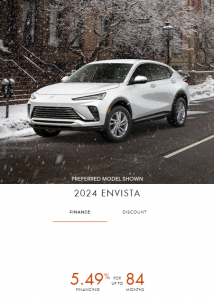 2024 Buick Envista Special FINANCE Offers Incentives British Columbia Sunshine Coast GM BC